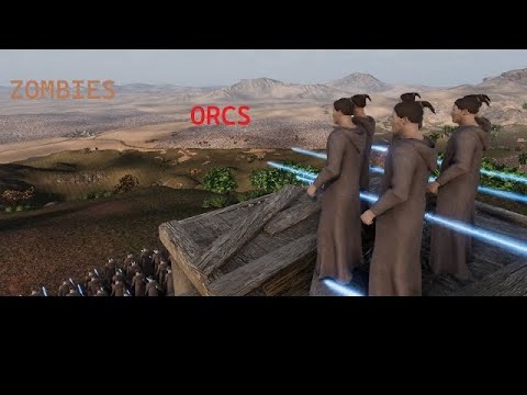 1,500,000 ZOMBIES & ORCS ATTCKED ON 8,000 JADI VILLAGERS - UEBS 2 - ULTIMATE EPIC BATTLE SIMULATOR 2