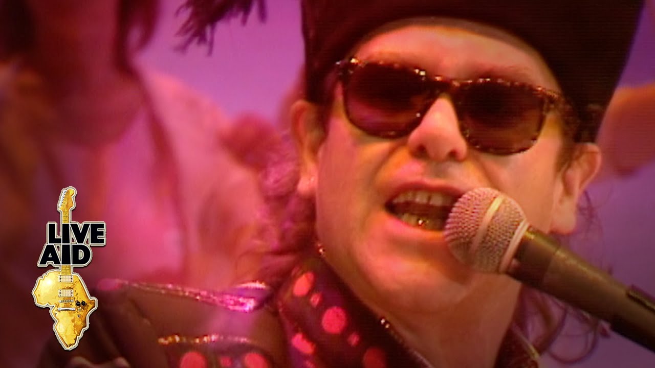 Elton John - I'm Still Standing (Live Aid 1985) - YouTube