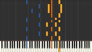 Frank and Jesse James (Warren Zevon) - Piano tutorial