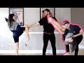 GIRLFRIEND TEACHES ME HOW TO DANCE!!