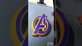 Avenger Endgame Logo Drawing