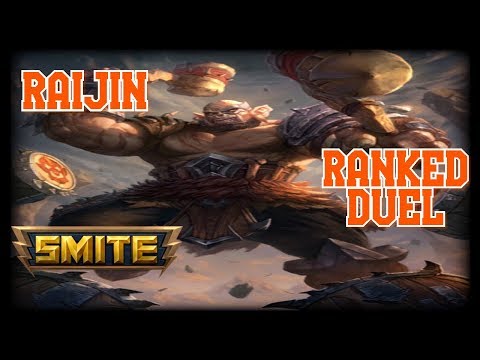 SMITE! | Raijin | Having More Push Is Important | RAANKED DUEL