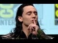 Tom Hiddleston as LOKI at Comic-Con 2013 ...