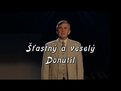 Šťastný a veselý Donutil ❖ Oblíbený herec Miroslav Donutil - 1999