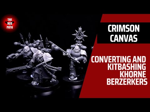 How to CUSTOMISE your KHORNE BERZERKERS! Kitbashing and Converting Tricks!