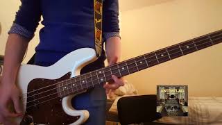 Anti-Flag - Trouble Follows Me - Bass Cover