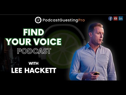 AI-Driven CEO: Lee Hackett on Growth, M&A, and Beating Big Tech | Find Your Voice | Joe Cramond