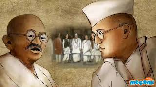 Netaji Subhash Chandra Bose Story in Hindi - History of India in Hindi | Mocomi Educational Videos video