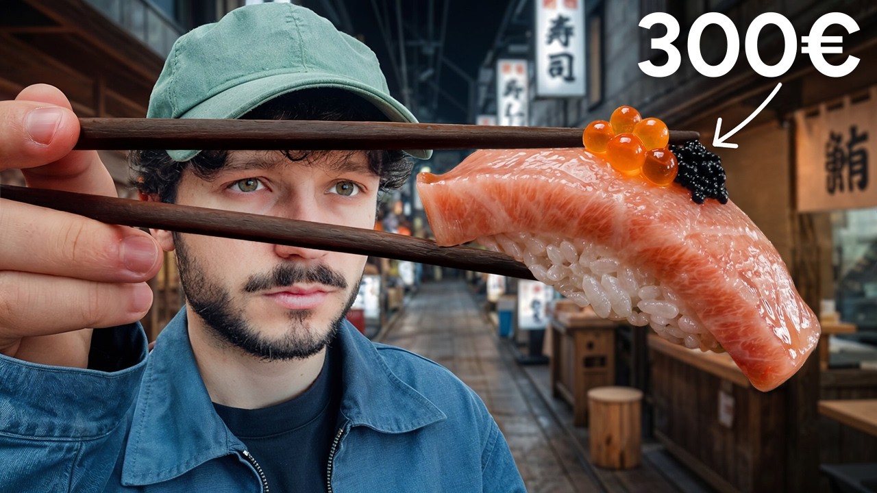 Sushi 1€ vs 300€ en Japón ¿Vale la pena?