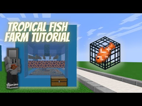 How to Build a SIMPLE and EASY Tropical Fish farm! | Playblocks Minecraft Tutorials