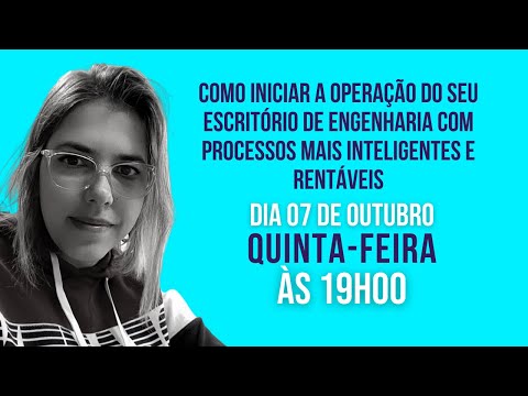 Live sobre as aplicações do BIM com a Sócia Patricia Souza