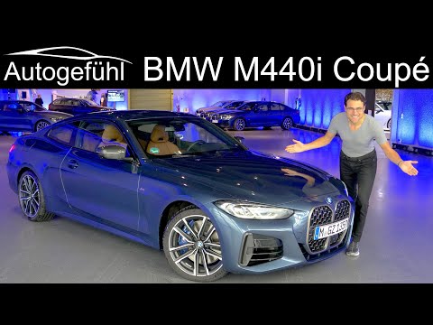 all-new BMW 4-Series Coupé M440i vs 430i FULL REVIEW driving G22 2021 - Autogefühl