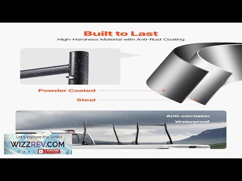 Truck Ladder Rack Universal Cargo Rack 800 lbs Capacity for Large Cargo Review