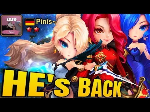 He Confuses his Enemies with MAGIC KNIGHTS - Summoners War