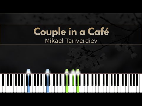 Couple in a Café - Mikael Tariverdiev | Piano Tutorial | Synthesia | How to play