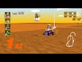 Mario Kart 64 PC Port HD Textures Mushroom Cup