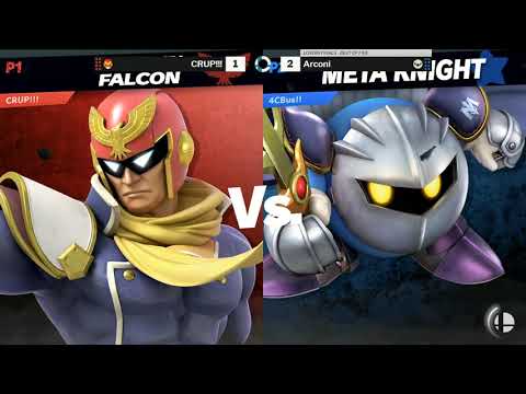 SOS 160 Losers Finals - CRUP!!! (Captain Falcon) vs Arconi (Meta Knight)