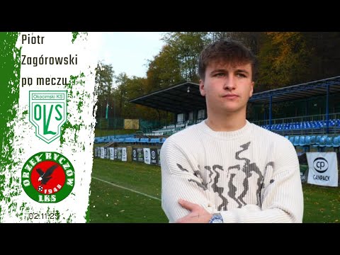 Piotr Zagórowski po meczu Okocimski Brzesko Orzeł Ryczów