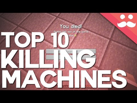 Top 10 Redstone Killing Machines in Minecraft!