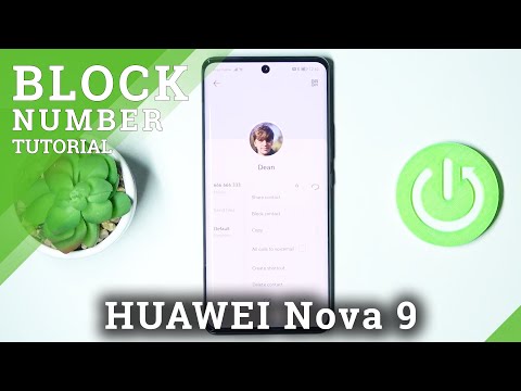 How to Block Number in HUAWEI Nova 9 – Create Black List