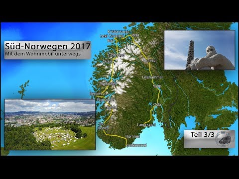 #7 Süd-Norwegen Sommer 2017 Teil 3/3 (Mit dem Wohnmobil unterwegs)