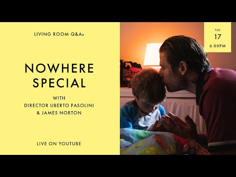 Thumbnail of the video: Q&A with Uberto Pasolini and James Norton