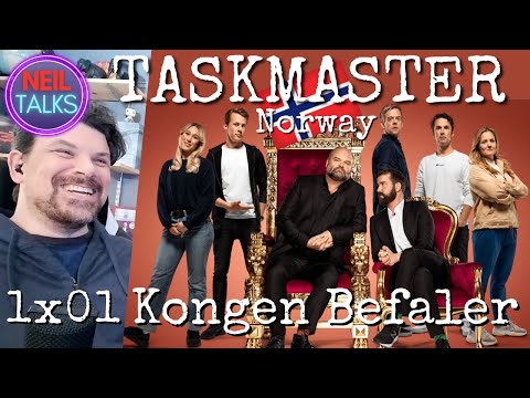 Taskmaster Norway (Kongen Befaler) 1x01 - Reaction and Commentary - NAILED IT!