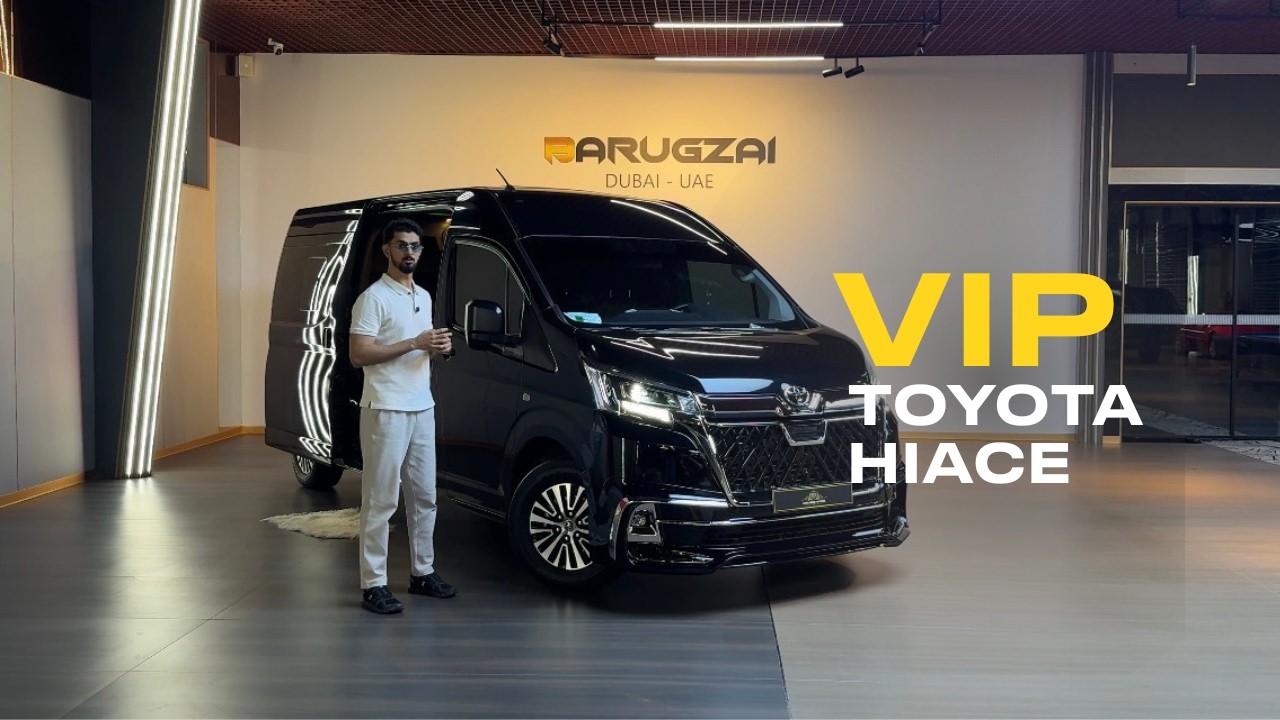 Toyota Hiace Party Van built by Barugzai video