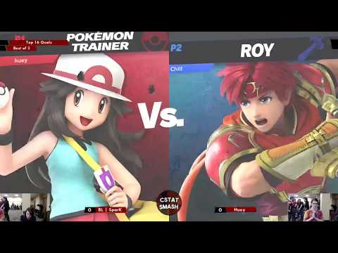 NO CAPS #16 - BL | SparK (Roy) vs Huey (Pokemon Trainer) Smash Ultimate Winners Top 16 Qualifier