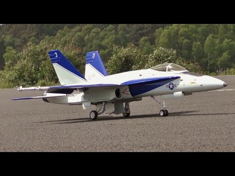 MAIDEN - JET LEGEND RC McDONNELL DOUGLAS F-18C HORNET - JETCAT 140 TURBINE - NEIL - 2020