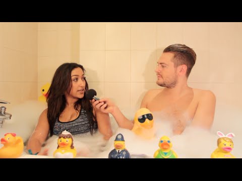 Kayla (The Island) in Jeremstar's bath - INTERVIEW
