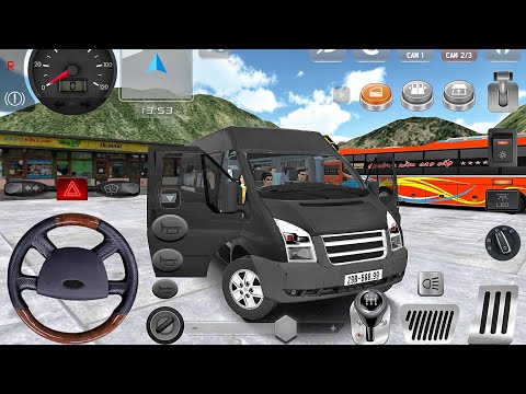 Real Ford Transit Games - City Coach Bus Driving - Minibus Simulator Vietnam - Bus Android Gameplay