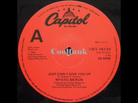 Mystic Merlin - Just Can't Give You Up (12 Inch 1980)