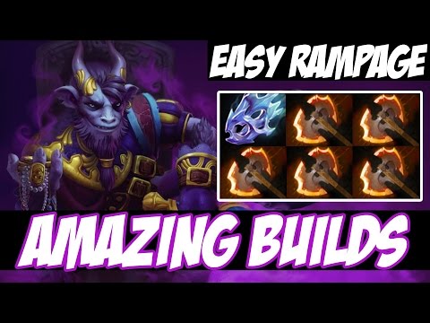 EASY RAMPAGE   Amazing Builds vol 46   Dota 2