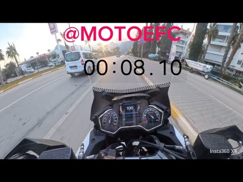 J Costa Variator and Asphalt Tire 0-100 KM Acceleration Test XP400 GT