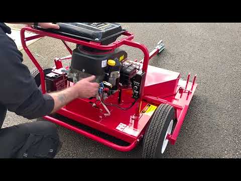 Watch Mower Starting Procedure