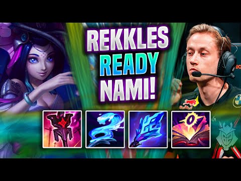 REKKLES IS READY TO PLAY NAMI! - KC Rekkles Plays Nami SUPPORT vs Pyke! | Preseason 2022