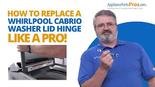 Fix Your Whirlpool Washer's Broken Lid Hinge in Minutes