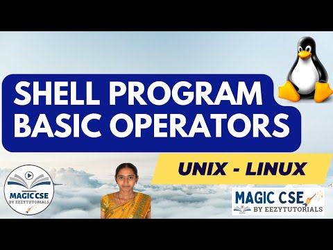 Shell Programming Basic Operators Unix Linux Shell Scripting Series