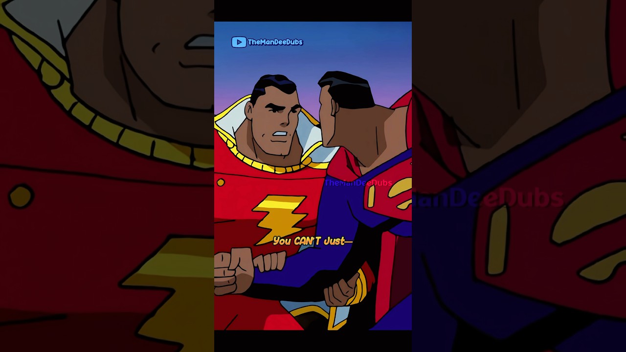 Superman VS Shazam! | #youtubeshorts #shorts #superman #shazam #justiceleague #batman #dccomics