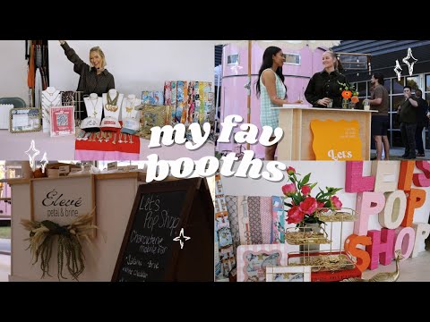 Top Vendor Booth Ideas from the Let’s Pop Shop Market Event