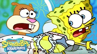 Download lagu SpongeBob RIPS his Pants! 👖🎶 | Full Scene | @SpongeBob mp3