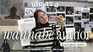 Day In The Life Of A Student & Wannabe Author (Writing Vlog, Productive Lifestyle, Character-Art
