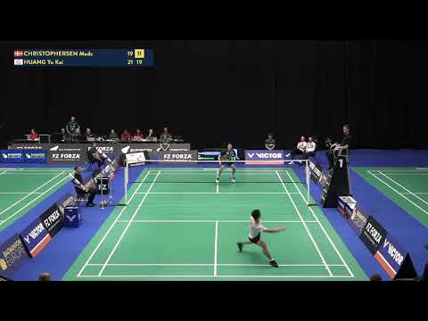Match Point - Mads Christophersen vs Huang Yu Kai - MS, SF - Denmark Masters 2023