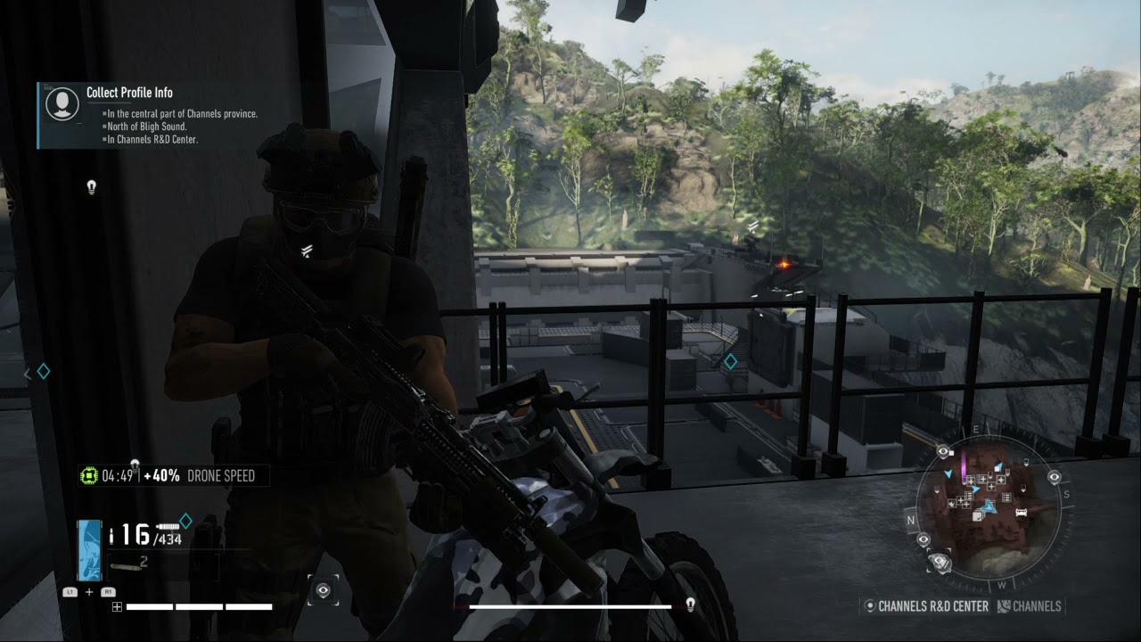 Ghost Recon:Breakpoint Channels R&D Center  open the door ;)