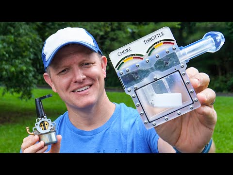 How Does A Carburetor Work? | Transparent Carburetor at 28,546 fps Slow Mo - Smarter Every Day 259