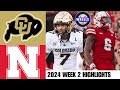 Colorado Vs Nebraska Full Game Highlights 2024 College Football Highlights