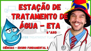 Como é feito o tratamento de água (ETA)  - Com resumo e esquema - Ciências | Aula completa 2022.