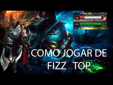 COMO JOGAR DE FIZZ TOP - FIZZ VS DARIUS - FIZZ TOP AP S10