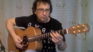 Michel Volkmann - Machine Gun by Adam Rafferty-Solo Guitar